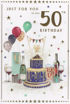 Picture of 50TH BIRTHDAY CARD